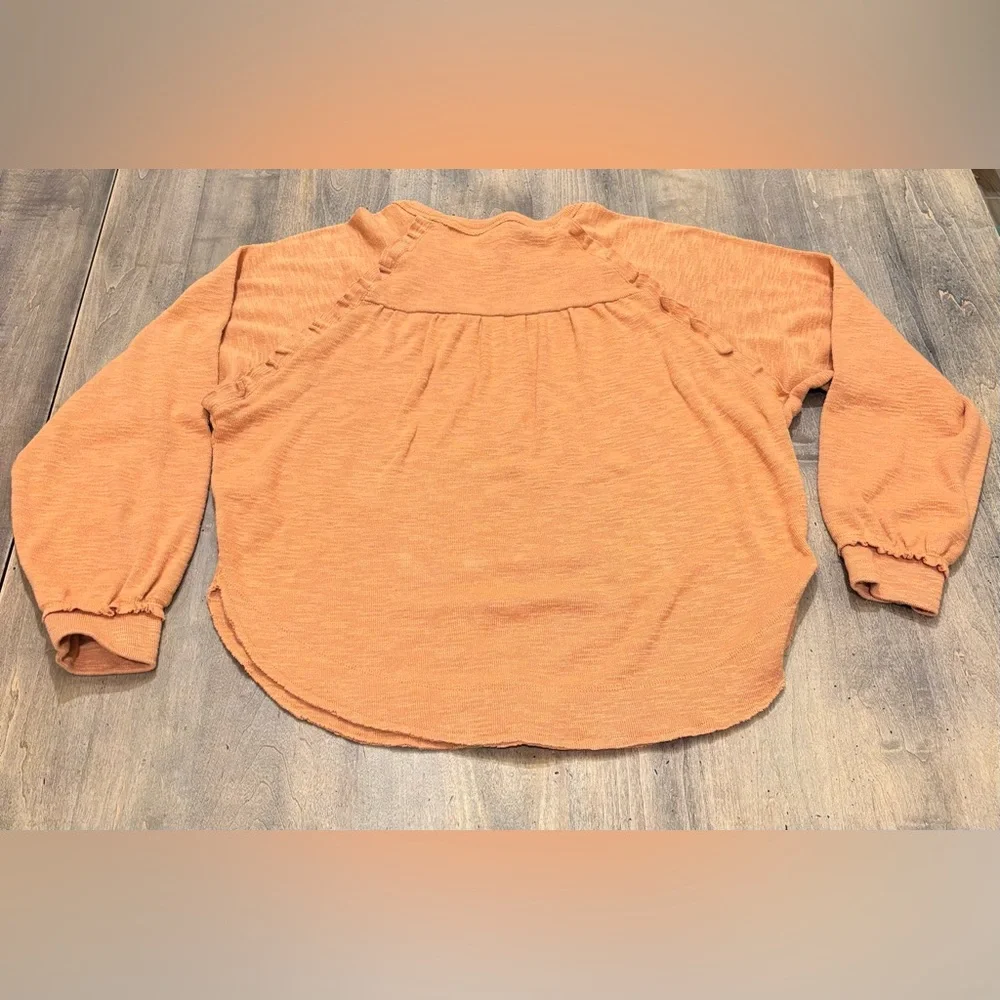 Pilcro Ruffled Raglan sweater - Picture 5 of 7